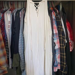 Crème colored dress